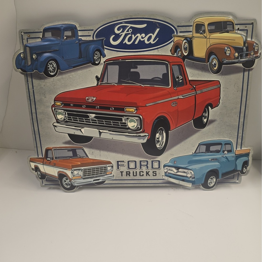 Open Road Brand Ford Truck Metal Sign
